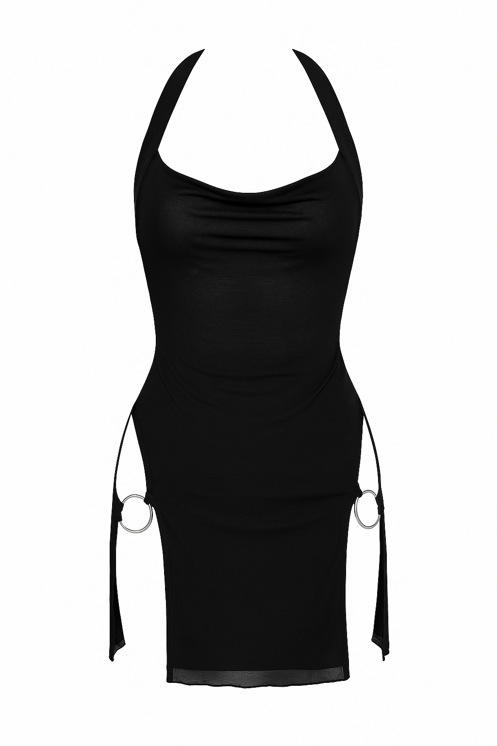 Mini black dress