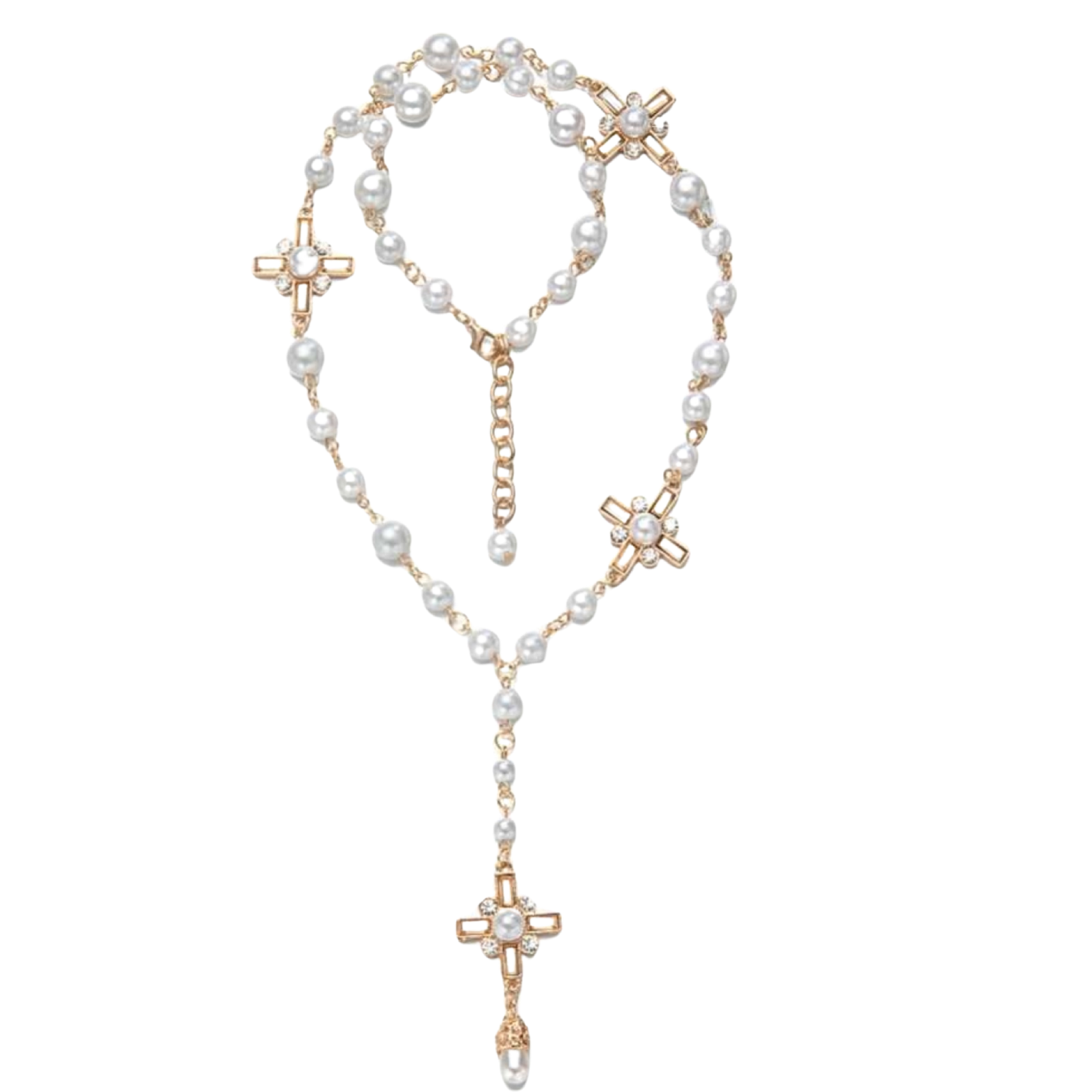 Cross Perlas chain